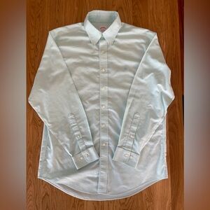 Brooks Brothers The Original Polo Shirt, Baby Blue, Size Medium